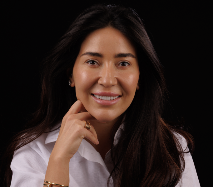 Portrait in a white shirt