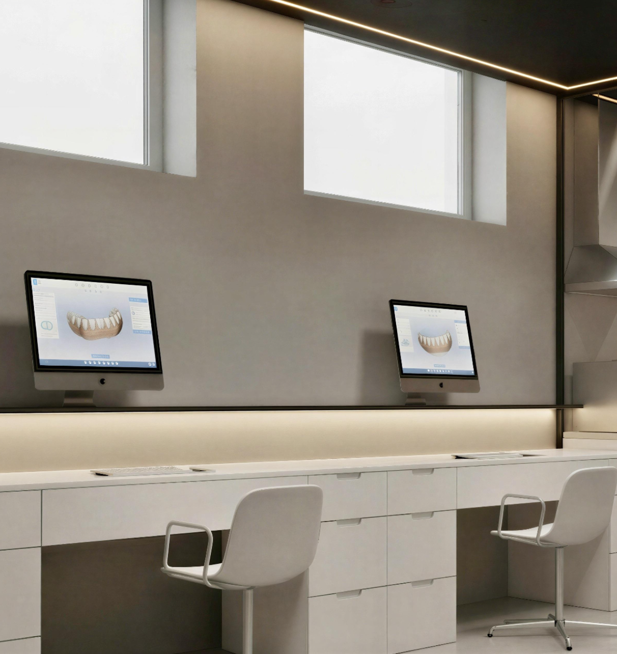 In-house dental laboratory